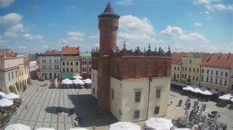 tarnow webcam|kamera tarnów starówka.